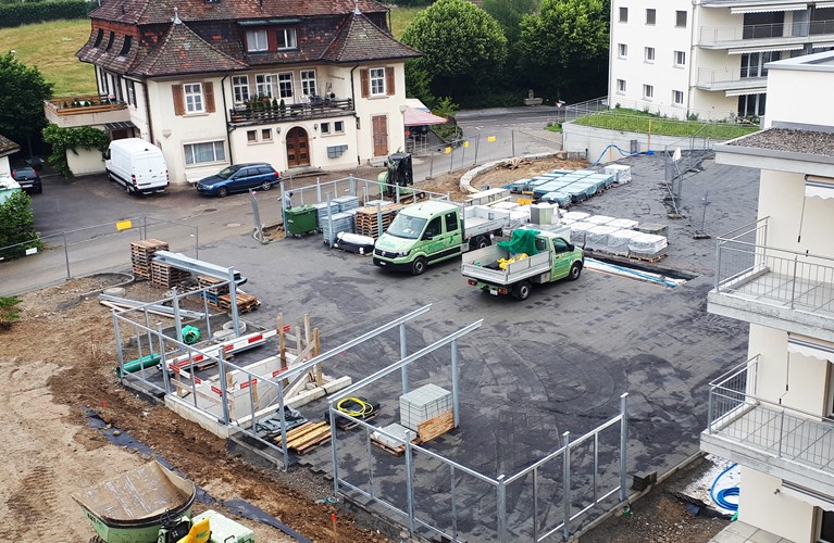 Zurzeit im Bau Safenwil - Striegelpark