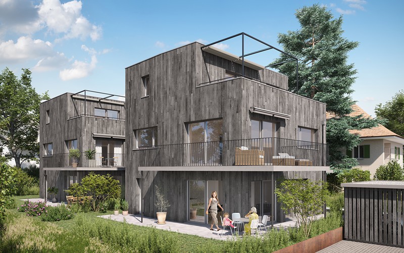 Zwei exklusive, freistehende 5 ½ - Zimmer - Einfamilienhäuser 